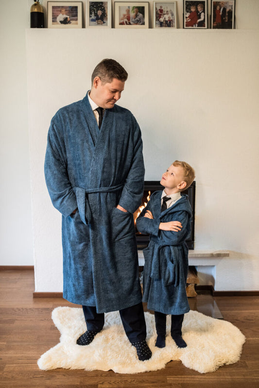 Bathrobe for Men - Bamboo Terry