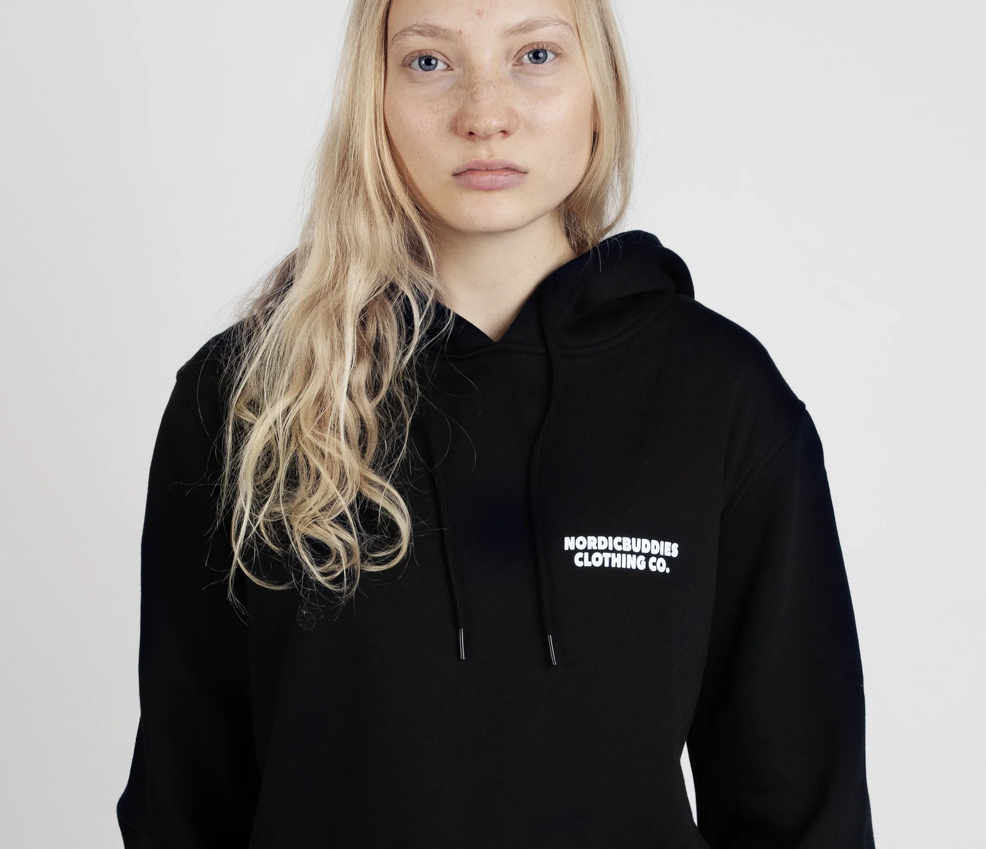 Moomintroll's Temper Hoodie Unisex - Black