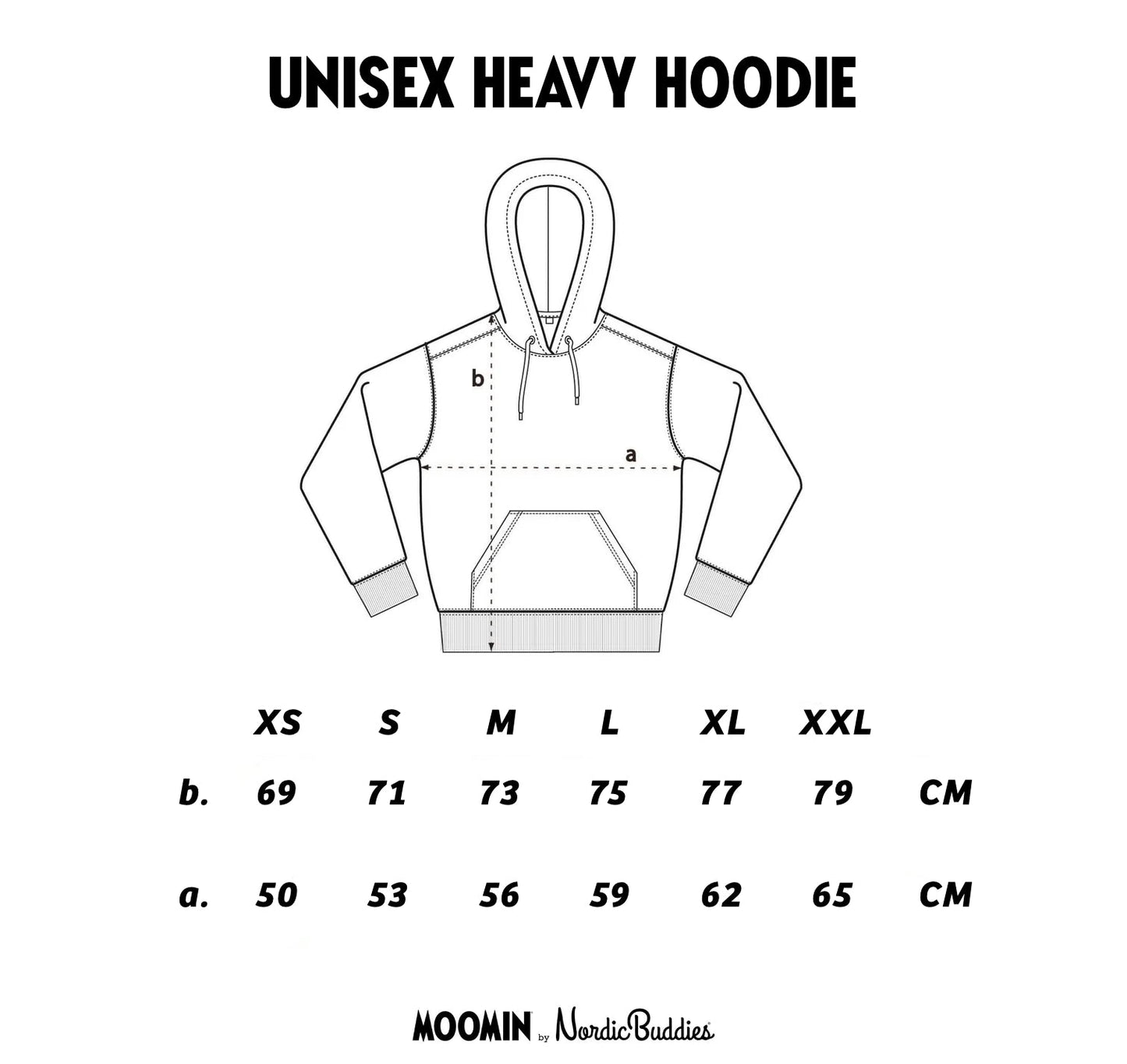 Premium Unisex Heavy Cotton Hoodie Hemulens - Grey