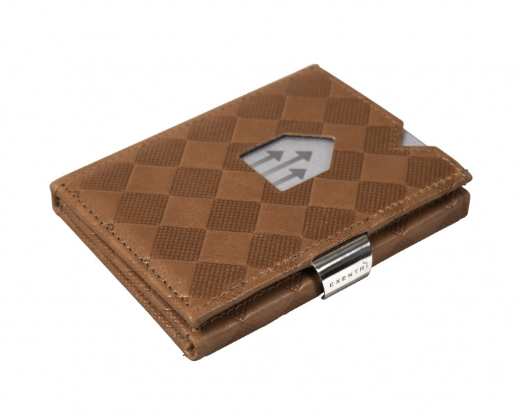 EXENTRI Wallet - Structured leather