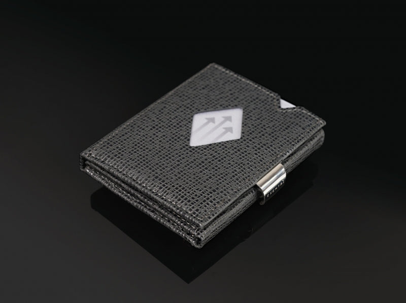 EXENTRI Wallet - Structured leather